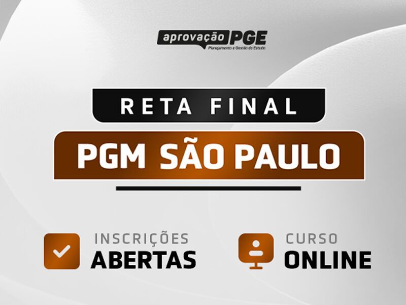 carreira como Procurador do Município de São Paulo